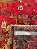 25454-Hamadan Hand-Knotted/Handmade Persian Rug/Carpet Traditional Authentic/ Size: 7'1" x 4'4"