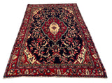 25446-Hamadan Hand-Knotted/Handmade Persian Rug/Carpet Traditional Authentic/ Size: 7'2" x 4'6"