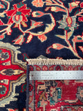 25446-Hamadan Hand-Knotted/Handmade Persian Rug/Carpet Traditional Authentic/ Size: 7'2" x 4'6"