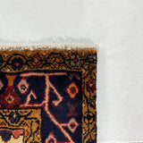 25451-Bidjar Hand-Knotted/Handmade Persian Rug/Carpet Traditional Authentic/ Size: 7'6" x 4'1"