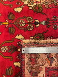 19954-Shiraz Hand-Knotted/Handmade Persian Rug/Carpet Tribal/Nomadic Authentic/ Size: 8'2" x 5'7"