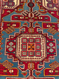 25648-Hamadan Hand-Knotted/Handmade Persian Rug/Carpet Traditional Authentic/ Size: 6'6" x 4'2"