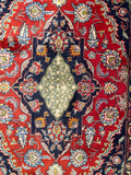 24884-Kashan Handmade/Hand-Knotted Persian Rug/Traditional/Carpet Authentic/ Size: 3'6" x 2'6"