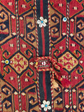 26156- Gaznitepp Antique(1910-1920) Turkish Carpet /Hand-knotted Carpet/Authentic/Traditional/Rug / Size/: 3'2" x 2'0"