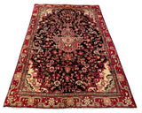 25645-Sarough Hand-Knotted/Handmade Persian Rug/Carpet Traditional/Authentic/ Size: 6'7" x 4'0"