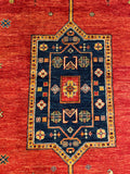 25838- Royal Chobi Ziegler Hand-Knotted/Handmade Afghan Rug/Carpet Traditional/Authentic/Size: 12'1" x 9'0"