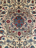 25792-Kashan Hand-Knotted/Handmade Persian Rug/Carpet Traditional/Authentic/Size: 12'7" x 9'7"/384cm x 292cm
