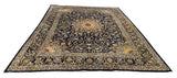 25787-Mashad Hand-Knotted/Handmade Persian Rug/Carpet Traditional Authentic/ Size: 13'0" x 9'11"