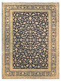 25795-Kashan Hand-Knotted/Handmade Persian Rug/Carpet Traditional/Authentic/Size: 13'10" x 10'8"
