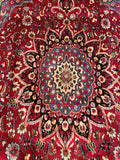 25754-Mashad Hand-Knotted/Handmade Persian Rug/Carpet Traditional Authentic/ Size: 10'0" x 6'11"