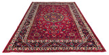 25781-Mashad Hand-Knotted/Handmade Persian Rug/Carpet Traditional Authentic/ Size: 9'9" x 6'11"