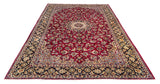 25785- Isfahan Persian Hand-Knotted Authentic/Traditional Carpet/wool pile/cotton base/Rug / Size: 10'9" x 7'0"