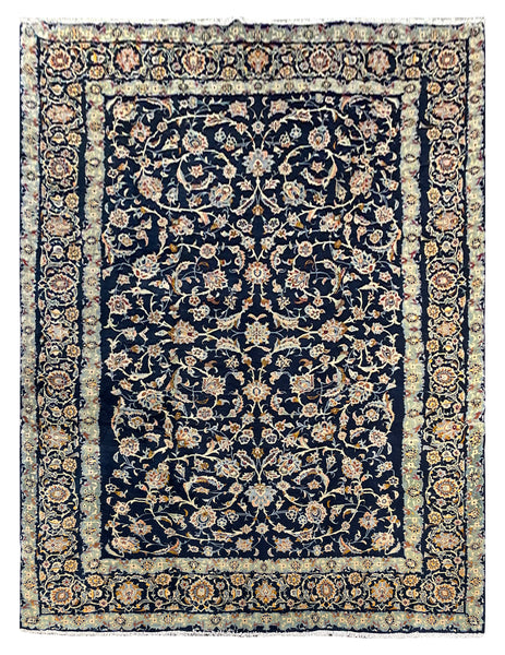 25788-Kashan Hand-Knotted/Handmade Persian Rug/Carpet Traditional/Authentic/Size: 13'3" x 9'11"