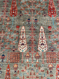 25837 - Royal Chobi Ziegler Hand-Knotted/Handmade Afghan Rug/Carpet Traditional/Authentic/Size: 12'0" x 8'10"/366cm x 269cm
