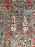 25837 - Royal Chobi Ziegler Hand-Knotted/Handmade Afghan Rug/Carpet Traditional/Authentic/Size: 12'0" x 8'10"