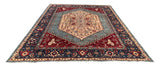 26132-Royal Chobi Ziegler Hand-knotted/Handmade Afghan Rug/Carpet Traditional Authentic/ Size: 11'8" x 8'9"