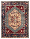 26132-Royal Chobi Ziegler Hand-knotted/Handmade Afghan Rug/Carpet Traditional Authentic/ Size: 11'8" x 8'9"