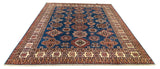 25842-Royal Kazak Hand-Knotted/Handmade Afghan Rug/Carpet Tribal/Nomadic Authentic/ Size: 10'2" x 8'1"
