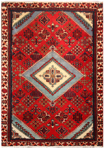 23008 - Meymeh Hand-Knotted/Handmade Persian Rug/Carpet Traditional/Authentic/Size: 5'3" x 3'1"
