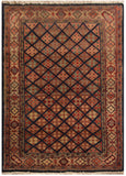 23006 - Mashad Handmade/Hand-Knotted Persian Rug/Traditional/Carpet Authentic/Size: 5'0" x 3'3"
