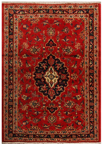 22900 - Kashan Handmade/Hand-Knotted Persian Rug/Carpet/Traditional/ Authentic/Size: 4'8" x 3'1"