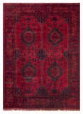 25829- Khal Mohammad Afghan Hand-Knotted Authentic/Traditional/Carpet/Rug/ Size: 9'9" x 6'10"