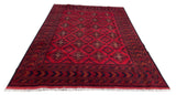 25832- Khal Mohammad Afghan Hand-Knotted Authentic/Traditional/Carpet/Rug/ Size: 9'5" x 6'7"