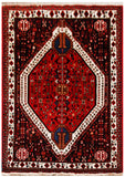 22906 - Abadeh Hand-Knotted/Handmade Persian Rug/Carpet/Tribal/Nomadic Authentic/Size: 4'11" x 3'3"