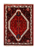 22906 - Abadeh Hand-Knotted/Handmade Persian Rug/Carpet/Tribal/Nomadic Authentic/Size: 4'11" x 3'3"
