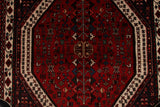 22906 - Abadeh Hand-Knotted/Handmade Persian Rug/Carpet/Tribal/Nomadic Authentic/Size: 4'11" x 3'3"
