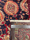 25796-Mashad Hand-Knotted/Handmade Persian Rug/Carpet Traditional Authentic/ Size: 13'0" x 9'9"/396cm x 217cm