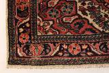 22882 -Hamadan Hand-Knotted/Handmade Persian Rug/Carpet Traditional Authentic/Size: 5'3" x 3'9"