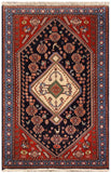 22891-Ghashgai Hand-Knotted/Handmade Persian Rug/Carpet Tribal/Nomadic/Authentic/Size: 4'1" x 2'7"