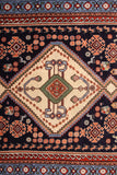22891-Ghashgai Hand-Knotted/Handmade Persian Rug/Carpet Tribal/Nomadic/Authentic/Size: 4'1" x 2'7"