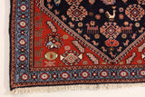 22891-Ghashgai Hand-Knotted/Handmade Persian Rug/Carpet Tribal/Nomadic/Authentic/Size: 4'1" x 2'7"