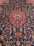 25799-Mashad Hand-Knotted/Handmade Persian Rug/Carpet Traditional Authentic/ Size: 13'7" x 9'7"