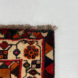 25767- Shiraz Persian Hand-weaved Authentic/Traditional Nomadic/Tribal / Size: 9'9" x 6'6"