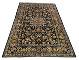 25740-Kashan Hand-Knotted/Handmade Persian Rug/Carpet Traditional/Authentic/Size/: 7'3" x 4'6"