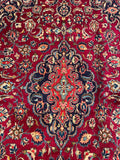 25750-Kashan Hand-Knotted/Handmade Persian Rug/Carpet Traditional/Authentic/Size: 10'0" x 6'4"