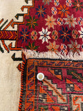 25766-Ghashgai Hand-Knotted/Handmade Persian Rug/Carpet Tribal/Nomadic/Authentic/Size: 9'9" x 5'4"