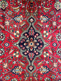 25732-Sarough Hand-Knotted/Handmade Persian Rug/Carpet Traditional/Authentic/ Size: 6'10" x 4'5"