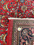 25732-Sarough Hand-Knotted/Handmade Persian Rug/Carpet Traditional/Authentic/ Size: 6'10" x 4'5"