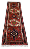 25806- Gharadjehs Hand-Knotted/Handmade Persian Rug/Carpet Traditional/Authentic/Size: 6'3" x 2'2"