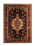 23012 - Hamadan Hand-Knotted/Handmade Persian Rug/Carpet Traditional Authentic/Size: 4'6" x 3'2"