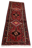 25805- Gharadjehs Hand-Knotted/Handmade Persian Rug/Carpet Traditional/Authentic/Size: 6'4" x 2'5"
