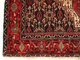 22935 - Senneh Hand-Knotted/Handmade Persian Rug/Carpet Tribal/Nomadic Authentic/Size: 5'1" x 3'11"
