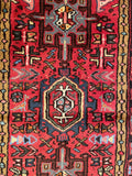 25808- Gharadjehs Hand-Knotted/Handmade Persian Rug/Carpet Traditional/Authentic/Size: 9'5" x 2'7"