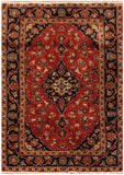 23010 - Kashan Handmade/Hand-Knotted Persian Rug/Traditional/Carpet Authentic/Size: 4'10" x 3'1"