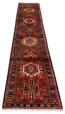 25810- Gharadjehs Hand-Knotted/Handmade Persian Rug/Carpet Traditional/Authentic/Size: 10'0" x 2'4"