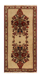 23065- Abadeh Hand-Knotted/Handmade Persian Rug/Tribal/Nomadic/Carpet Authentic/Size: 3'10" x 1'10"
